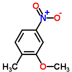 2-Methyl-5-nitroanisole structure