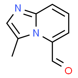 IMidazo[1,2-a]pyridine-5-carboxaldehyde, 3-Methyl- structure