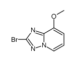 2-Bromo-8-Methoxy-[1,2,4]triazolo[1,5-a]pyridine结构式