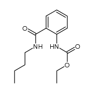 2-ethoxycarbonylamino-N-butylbenzamide Structure