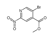METHYL 5-BROMO-2-NITROISONICOTINATE structure
