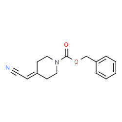 Benzyl 4-(cyanomethylidene)-piperidine-1-carboxylate picture