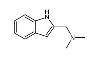 2-(dimethylaminomethyl)indole Structure