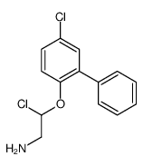 2,4-dichloro-6-phenylphenoxyethylamine structure