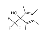 (2E,5E)-3,5-dimethyl-4-(trifluoromethyl)hepta-2,5-dien-4-ol结构式