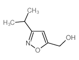 (3-propan-2-yl-1,2-oxazol-5-yl)methanol Structure