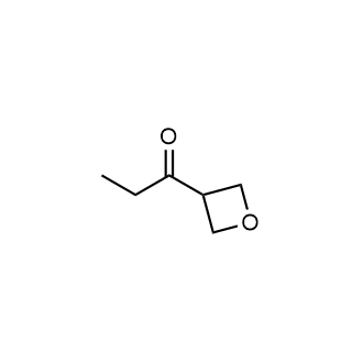 1-(氧杂环丁烷-3-基)丙-1-酮结构式