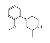 1-(2-Methoxyphenyl)-3-methylpiperazine Structure