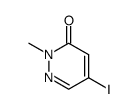 5-iodo-2-methyl-2,3-dihydropyridazin-3-one Structure
