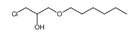 1-Chloro-3-(hexyloxy)-2-propanol structure