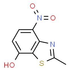 7-Benzothiazolol,2-methyl-4-nitro-(9CI) picture