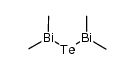 bis(dimethylbismuth)telluride Structure