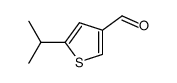 3-Thiophenecarboxaldehyde, 5-(1-methylethyl)- (9CI) picture