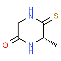 Piperazinone, 6-methyl-5-thioxo-, (S)- (9CI) Structure