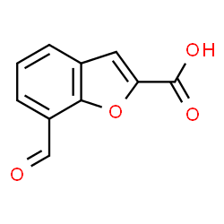7-甲酰基苯并呋喃-2-羧酸结构式