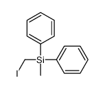 iodomethyl-methyl-diphenylsilane Structure