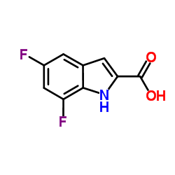5,7-二氟-1H-吲哚-2-羧酸图片