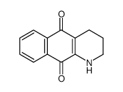 1,2,3,4-tetrahydro-benzo[g]quinoline-5,10-dione结构式