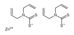 zinc,N,N-bis(prop-2-enyl)carbamodithioate结构式