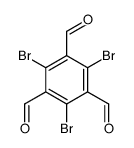 2,4,6-tribromobenzene-1,3,5-tricarbaldehyde结构式