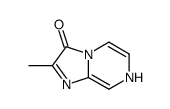 2-methyl-7H-imidazo[1,2-a]pyrazin-3-one结构式