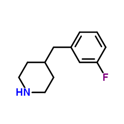 4-(3-Fluorobenzyl)piperidine Structure
