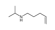 N-propan-2-ylpent-4-en-1-amine结构式