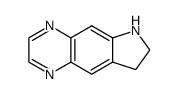 6H-Pyrrolo[2,3-g]quinoxaline,7,8-dihydro- Structure