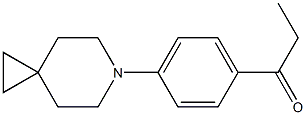1-(4-(6-azaspiro[2.5]octan-6-yl)phenyl)propan-1-one Structure