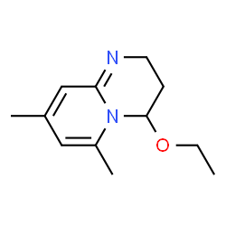 2H-Pyrido[1,2-a]pyrimidine,4-ethoxy-3,4-dihydro-6,8-dimethyl-(9CI) structure