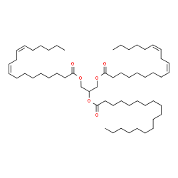 1,3-Dilinoleoyl-2-Stearoyl Glycerol结构式