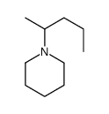 1-pentan-2-ylpiperidine结构式