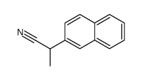 2-(naphthalen-2-yl)propanenitrile Structure