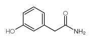 2-(3-hydroxyphenyl)acetamide结构式