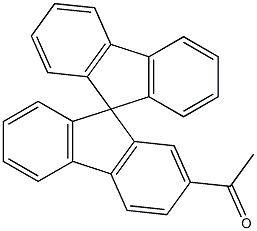 1-(9,9'-spirobi[fluoren]-2-yl)ethanone结构式