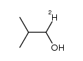 1-deuterio-2-methyl-propan-1-ol结构式