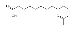 13-oxotetradecanoic acid Structure