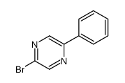 2-bromo-5-phenylpyrazine Structure