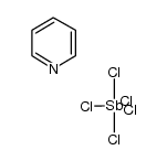 pentachlorostiborane compound with pyridine (1:1)结构式