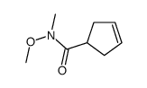 3-Cyclopentene-1-carboxamide,N-methoxy-N-methyl-(9CI) picture