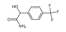 Benzeneacetamide,-alpha--hydroxy-4-(trifluoromethyl)- structure
