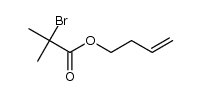 but-3-en-1-yl 2-bromo-2-methylpropionate Structure