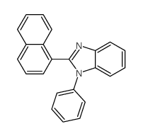 2-(NAPHTHALEN-1-YL)-1-PHENYL-1H-BENZO[D]IMIDAZOLE structure