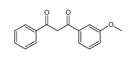 1-(3'-methoxyphenyl)-3-phenylpropane-1,3-dione结构式