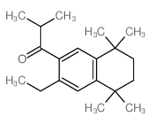 1-(3-ethyl-5,5,8,8-tetramethyl-tetralin-2-yl)-2-methyl-propan-1-one Structure