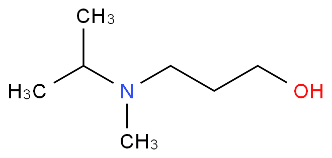 3-[methyl(propan-2-yl)amino]-1-propanol结构式