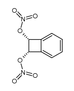 cis-1,2-bis-nitryloxy-1,2-dihydro-cyclobutabenzene Structure