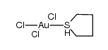 AuCl3(tetrahydrothiophene) Structure