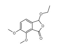 3-ethoxy-6,7-dimethoxy-phthalide结构式