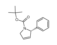 (S)-N-Boc-2-phenyl-2,5-dihydropyrrole Structure